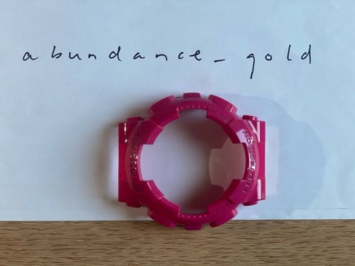 Casio G-Shock GA110B-4 GA100 GD100 GA110 Hyper Glossy Pink Bezel - Picture 3 of 5