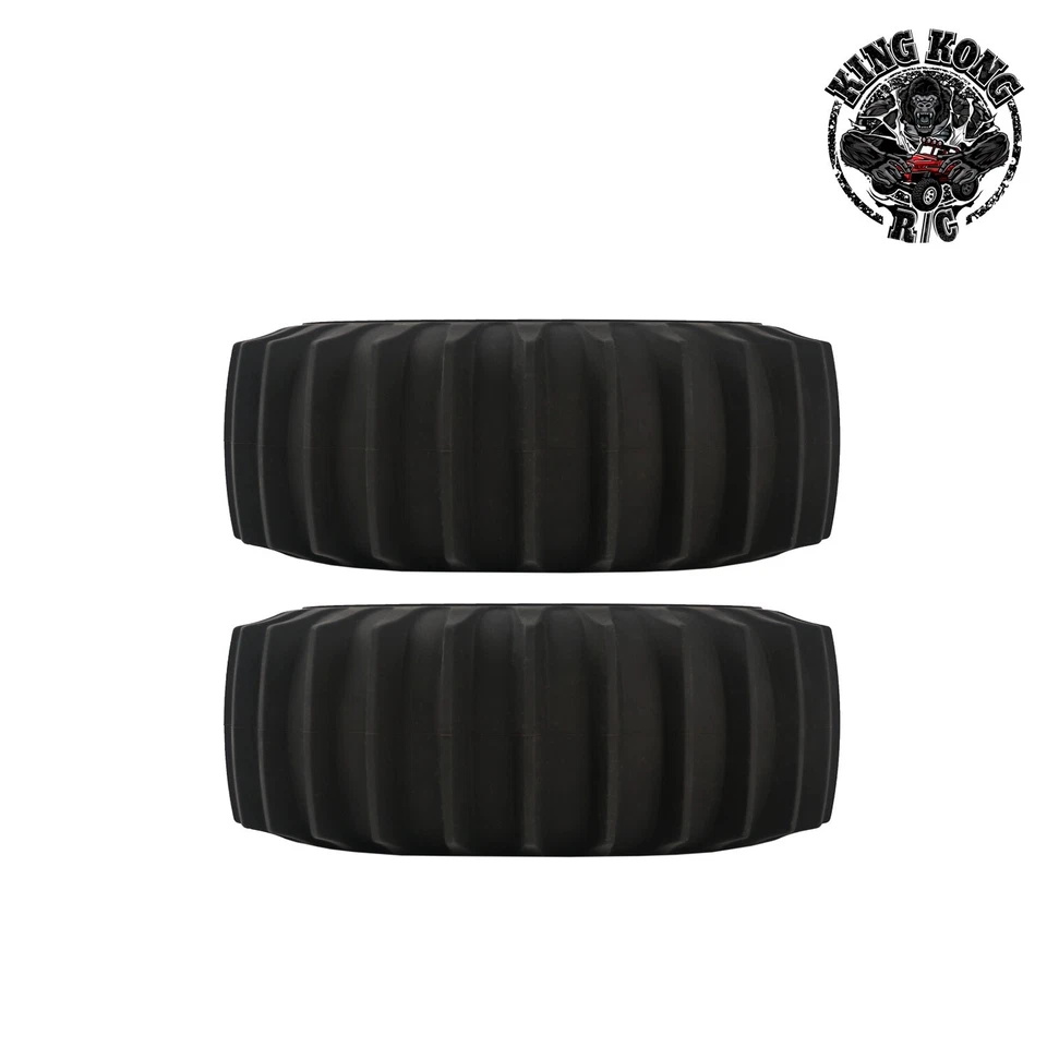 180mm All Terrain RC Wheels w/Tires for 1/6 1/8 Crawler/Off-road Climbing Truck - Image 3 of 4