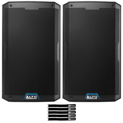 Alto Professional TS410XUS 10'' 2-Way Active Powered DJ Pro Audio Speakers Pair