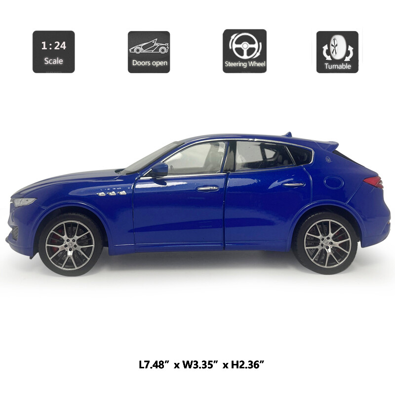 1:24 Scale Maserati Levante Model Toy Car Diecast Toy Vehicle for