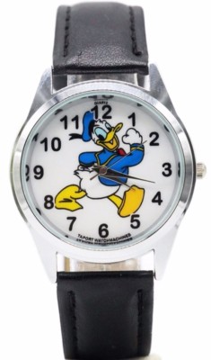 Vintage Donald Duck Watch with Black Strap, needs new band Amazon.com: Disney Donald Duck Watch Men – Vintage-Inspired  main image 3