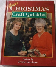 ALEENE'S CHRISTMAS CRAFT QUICKIES holiday decor gifts pattern design 1996 