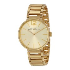 MARC BY MARC JACOBS Womens MBM3401 'Peggy' Gold 36mm Watch 124415