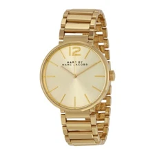 MARC BY MARC JACOBS Womens MBM3401 'Peggy' Gold 36mm Watch 124415