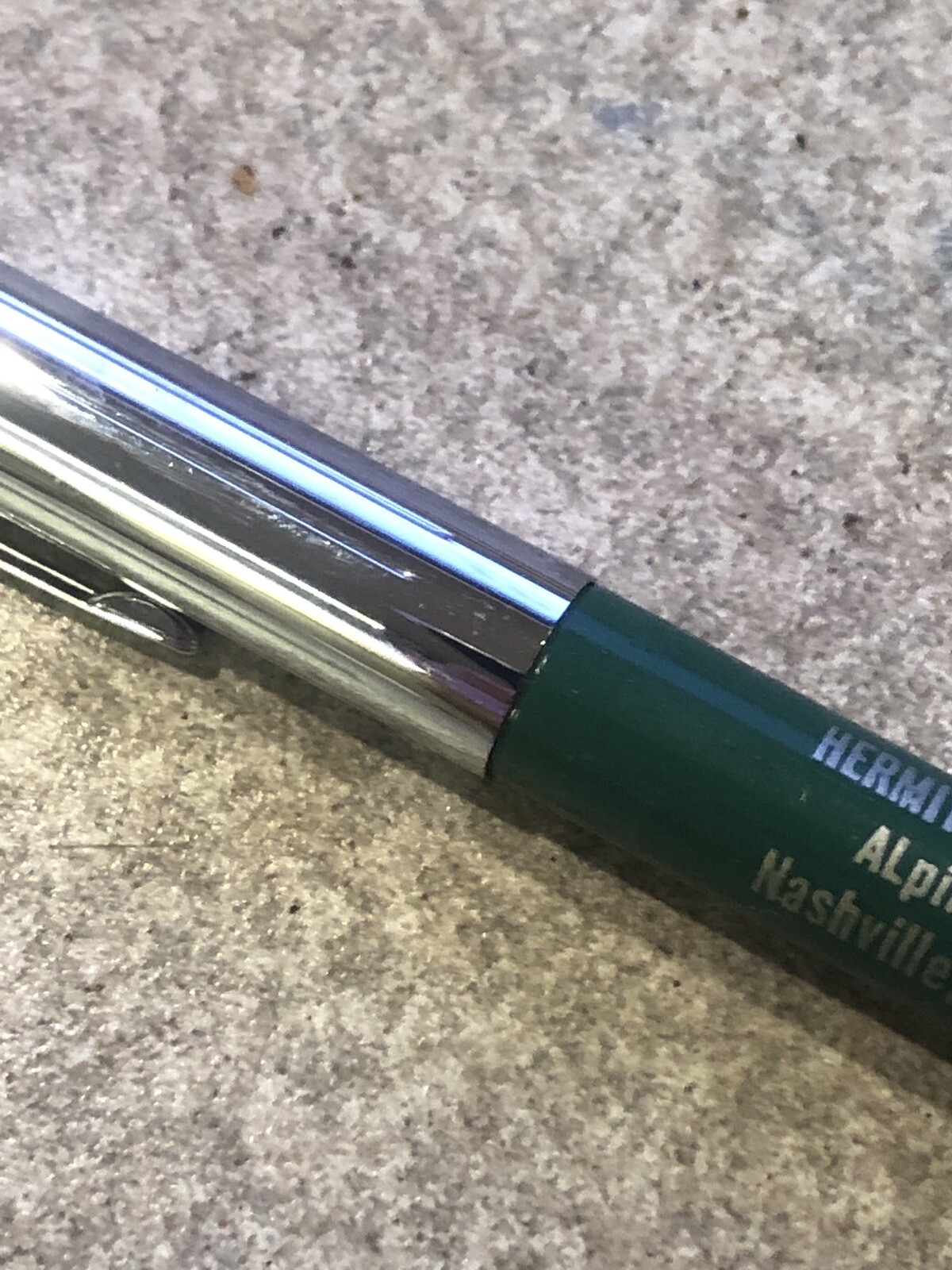 Vintage green Sheaffer 305 Fountain Pen rare Nashville music