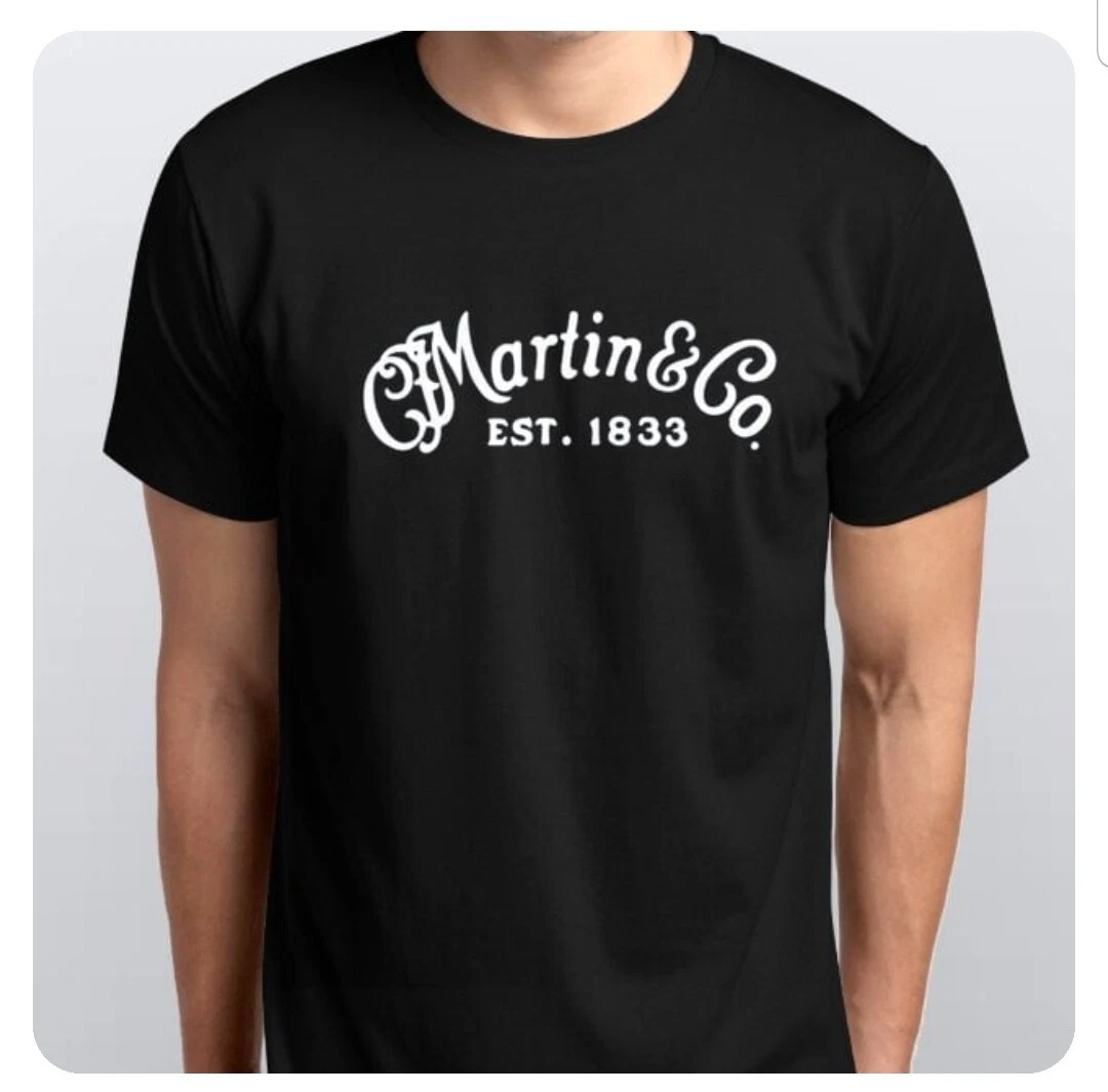 MARTIN GUITARS NEW T-SHIRT All Sizes  black