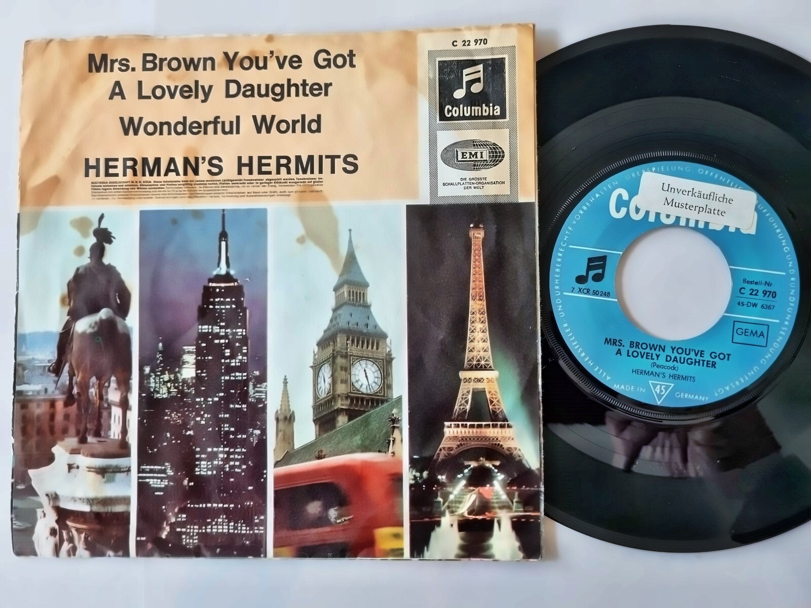 Herman's Hermits - Mrs. Brown you've got a lovely daughter 7'' Vinyl Germany