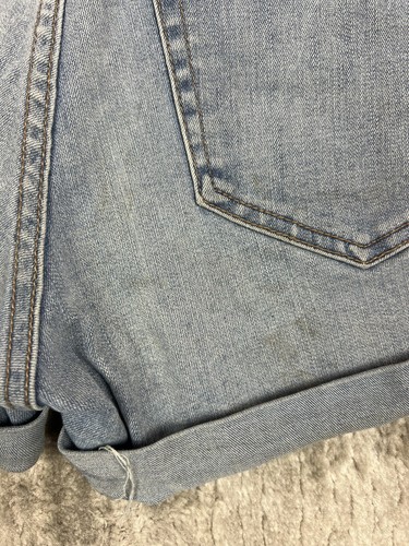 Aeropostale Shorts Womens 2 Aero High Rise Curvy Midi Stretch Denim - Picture 9 of 11