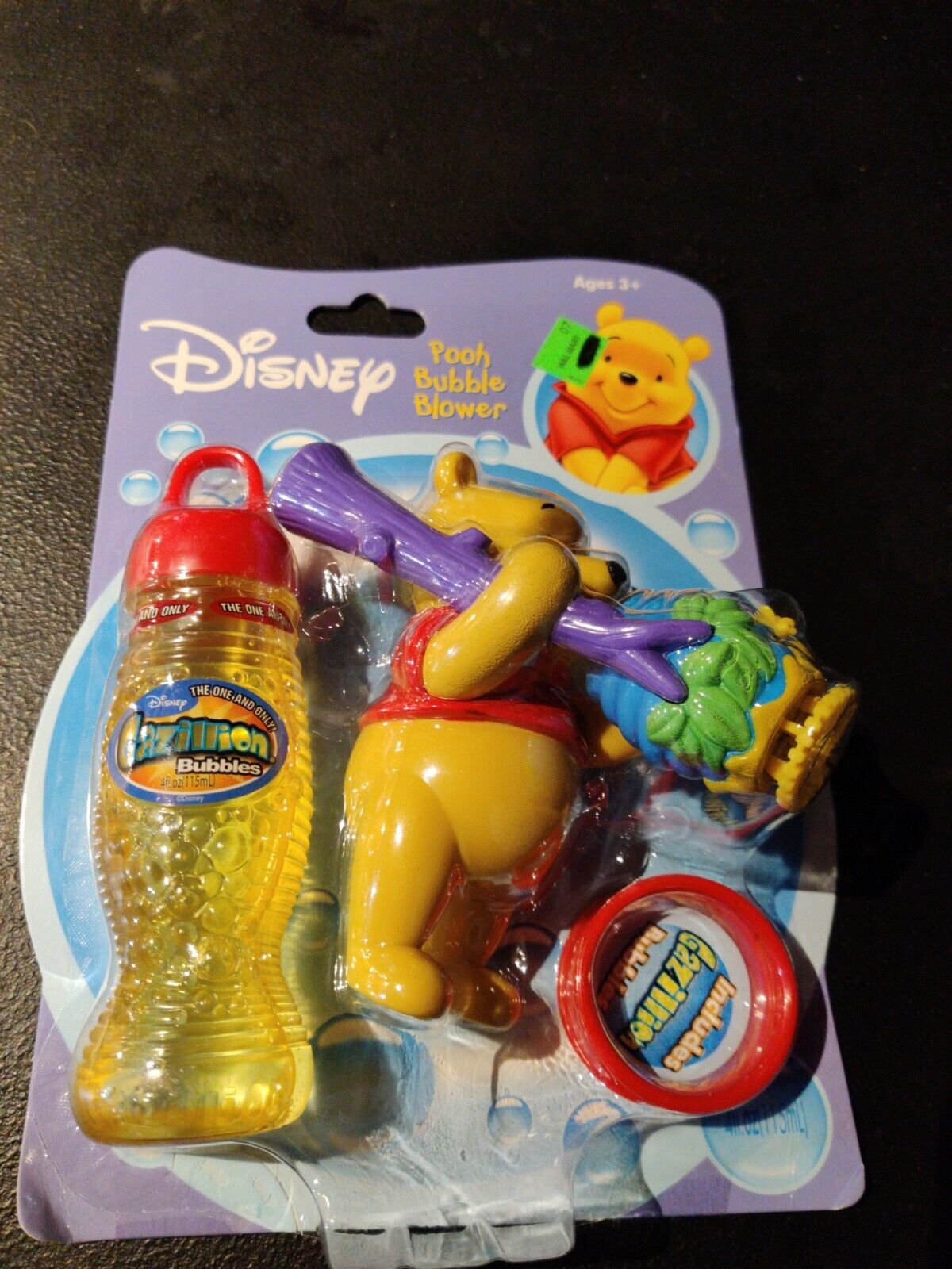 Toy Story Disney Buzz Bubble Blower W/Gazillion Bubbles Funrise Rare NOS