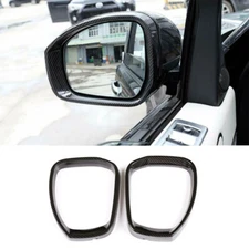 Carbon Fiber Rearview Mirror Frame Trim For Land Rover Range Sport 2014-2019 US