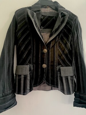 RINASCIMENTO Jacket ITALY Blue BLAZER Sz L