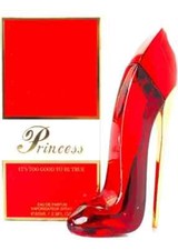 Princess High Heel Shoes Red Eau De Perfume For Woman, 2.9 OZ