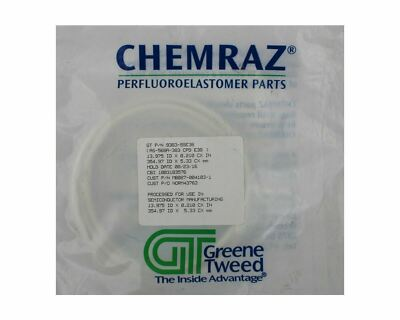 #ad CHEMRAZ PERFLUOROELASTOMER GREENE TWEED O RING MODEL SSE38 13.955ID X 0.210CX IN $200.00