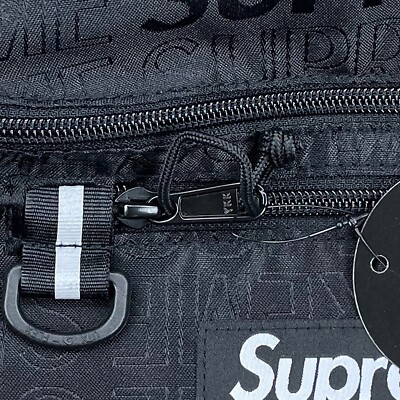 Supreme SS19 Waist Bag Black | eBay