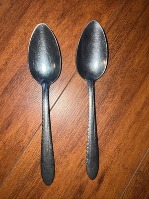 E.C.L. Solid Stainless USA Silverware Set Of 3 Spoons Vintage Replacement￼