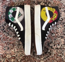 Vans Classic Stacks SK8-HI - mens size US 9 - Black/Multi cw - SHIPS NOW
