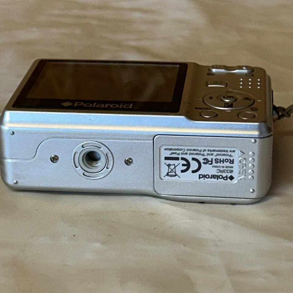 POLAROID i633 6.0 MP Silver DIGITAL CAMERA COMPACT 7k - Image 4 of 4