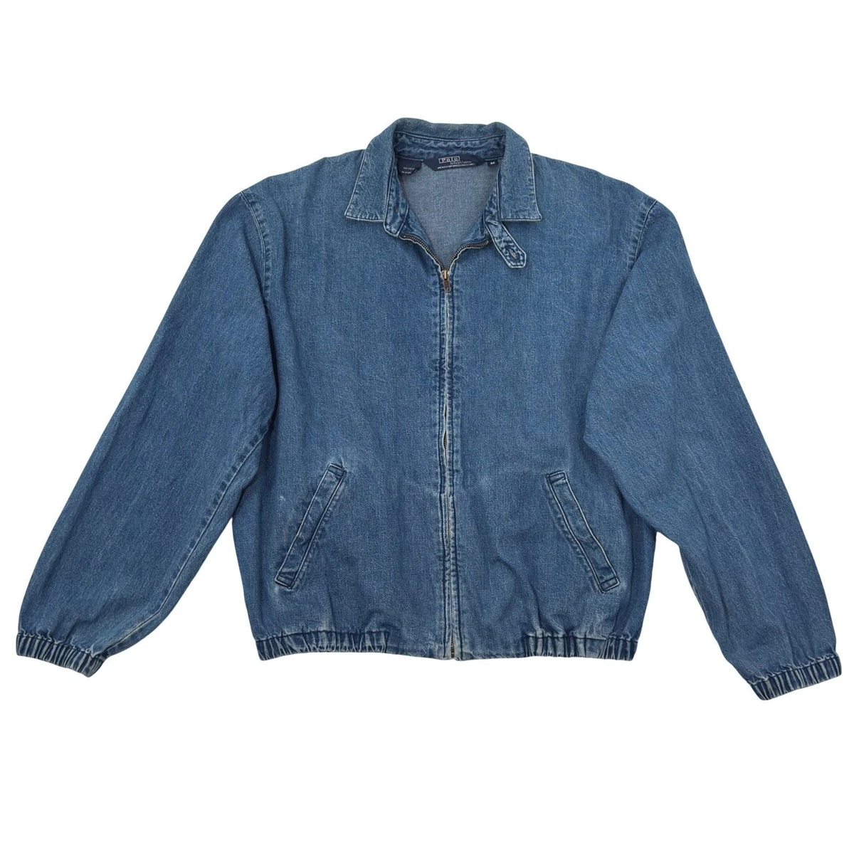 vintage polo ralph lauren denim jacket products for sale | eBay