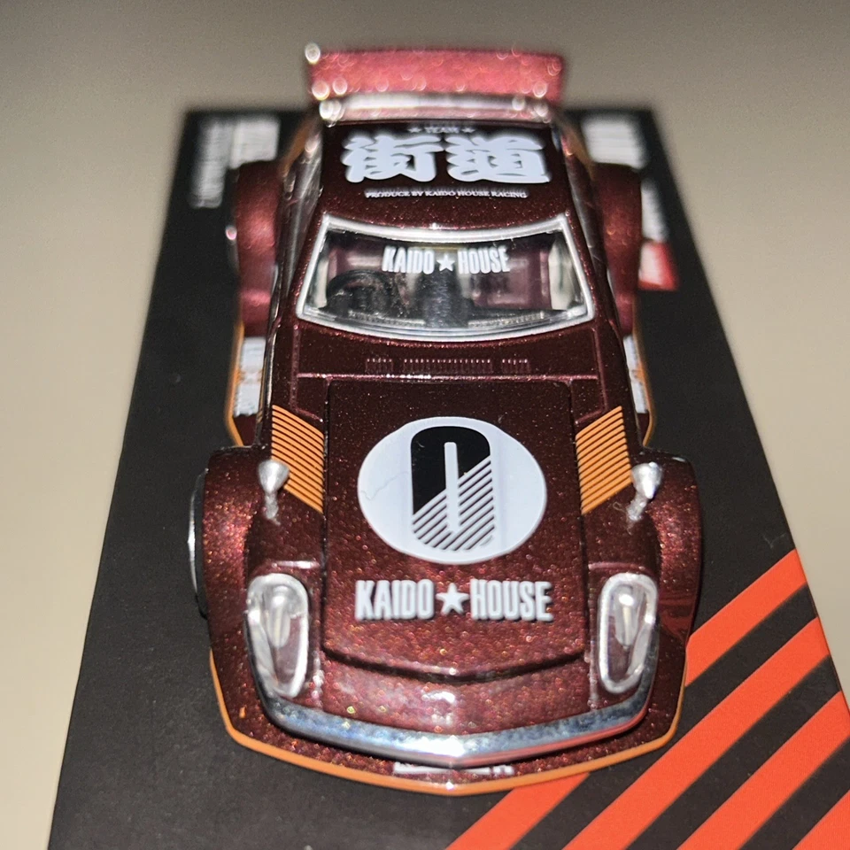 1/64 MINI GT KAIDO HOUSE Datsun Fairlady Z S30Z Amplia Especificación Rojo Oscuro SELLADO Foto 4 de 4