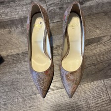 Vero Cuoio Women's Shoes Floral Print Size 9 Italy