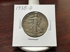 1938-D Walking Liberty Half Dollar - Higher Grade -