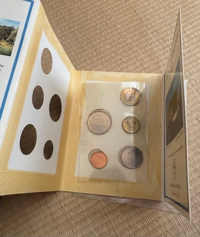AB Myntverket 1993 Coin Set Mint Set Unused Sweden - Image 3 of 4