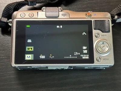 Appareil photo numérique sans miroir OLYMPUS PEN mini E-PM2 boîtier argenté - Photo 1/2