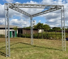 Aluminium Event Lighting Stage Triangle Truss 4.2m x 4.2m x 3.4m High (Truss 4)