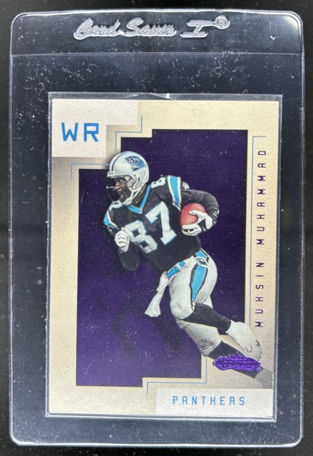 2001 Fleer Showcase Muhsin Muhammad Masterpieces #1/1 Panthers