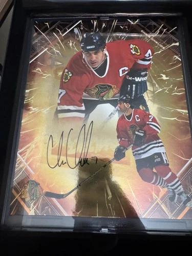 2026 Fanatics Under Wraps NHL Emanate Chris Chelios /50 Autograph - Jersey #7