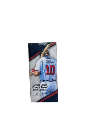 2011 Atlanta Braves Chipper Jones Crazy Train Bobblehead NAPA SGA
