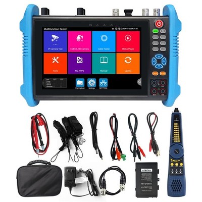 8K IP Camera Tester, WANLUTECH All in One CCTV Tester 7inch