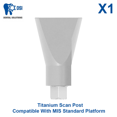 Dental Lab DSI Titanium Scan Post Compatible With MIS Standard Platform ...