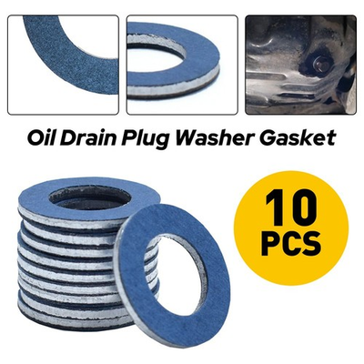 #ad #ad 10X Oil Plug Drain Washer Gasket for TOYOTA LEXUS SCION 90430 12027 90430 C0005` $10.44