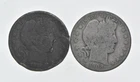 1892-1915 Lot 2 1911 1908-O Barber 90% Half Dollars - Coin Collection *062
