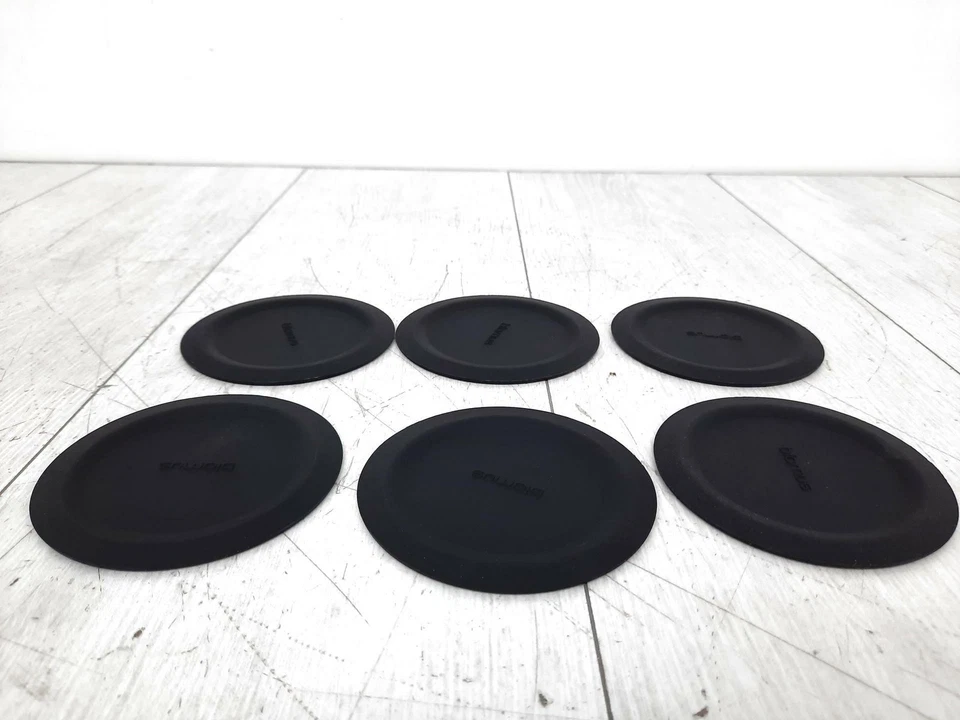 Dessous de plat pour verres BLOMUS Lareto 11,2 cm noir 6 pcs PRODUIT DE BASE - Photo 3/4