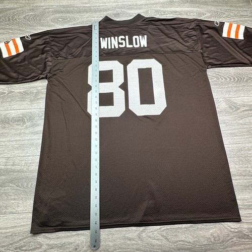 Cleveland Browns Jersey Mens XXL Kellen Winslow Jr Reebok Football NFL Vintage - Picture 13 of 15