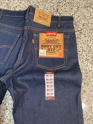 Levis Vintage NOS 517 36x33 Bootcut Jeans 90s Made USA NWT Levis Vintage NOS 517 36x33 Bootcut Jeans 90s Made USA NWT