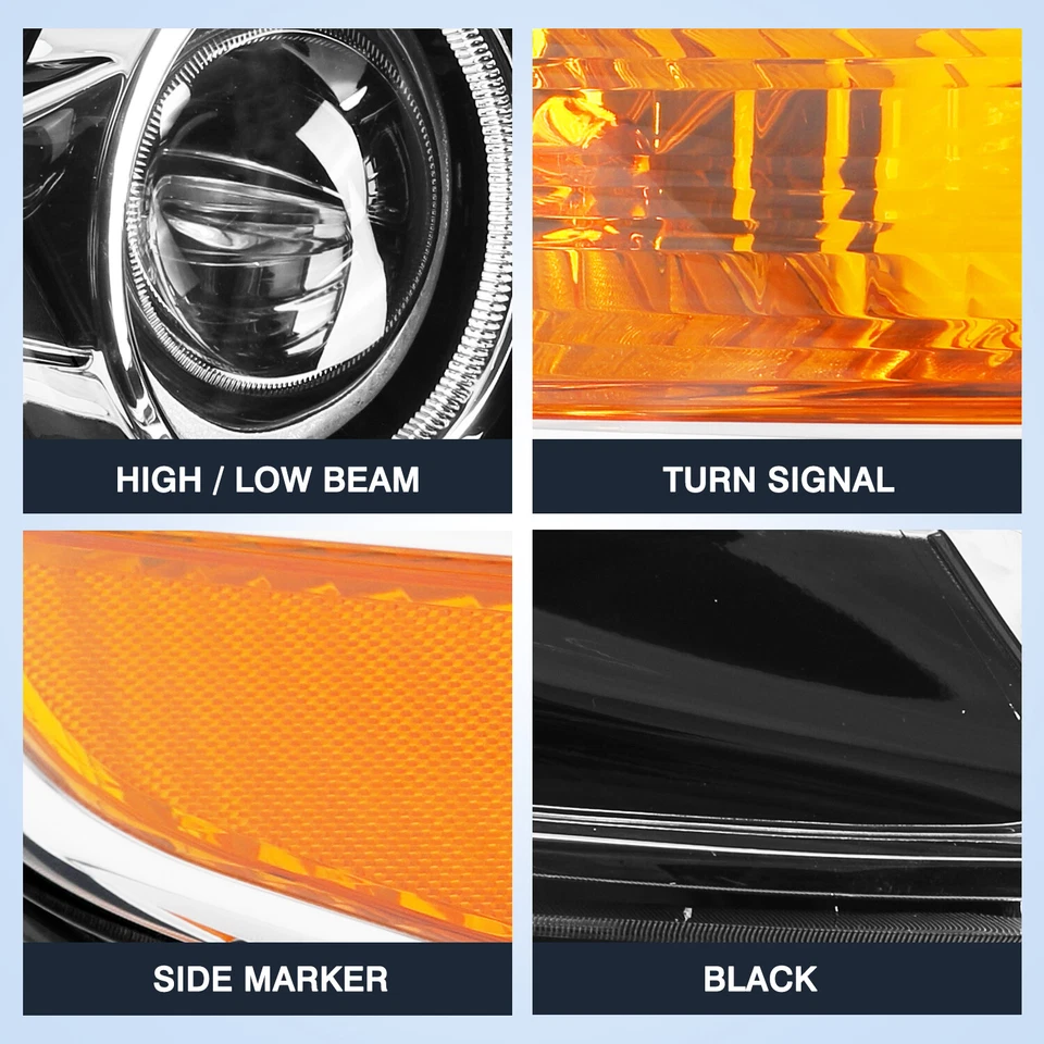 Faro halógeno lateral pasajero de fábrica para Ford Explorer 2011-2015  Foto 3 de 4