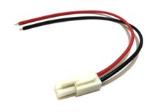 RC Battery 2-Pin Small Tamiya male connector housing plug 22AWG 15cm wire 15pcs