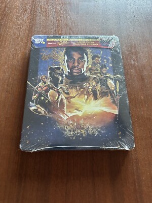 Black Panther 4K STEELBOOK [4K UHD/Blu-ray] NEW/SEALED OOP