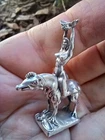 1.0  oz Maria Lionza Hand-Poured  Silver Art Statue 999 Bar- Pre Sale