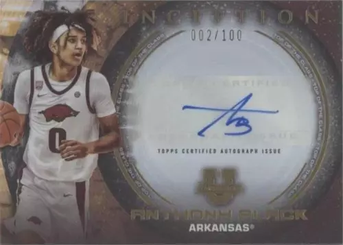 2022-23 Bowman Inception University - Anthony Black #TOP-AB