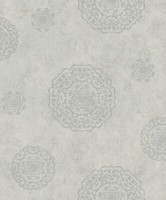 3,15 €/Qm / Rasch Tapete Rock N Rolle 540543 Mandala Orientalisch Grau