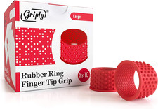 Rubber Finger Tips  Hand Grips  Rubber Tip Finger Protector  Finger Pads Lar