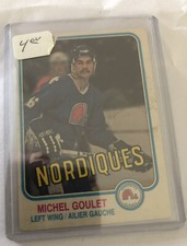 1981-82 O PEE CHEE MICHEL GOULET #275