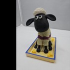 Wallace & Gromit Nodders Nodding Shaun The Sheep Ornament Bobble Head Retro