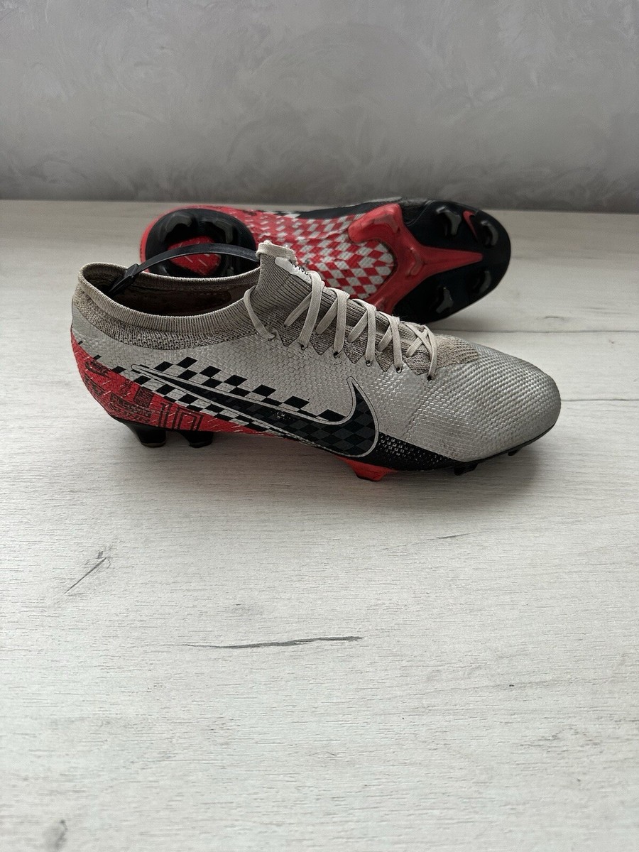 Nike Mercurial Vapor 13 Elite FG Red Silver Football Cleats