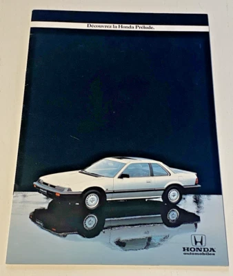 Brochure de Vente HONDA Prélude - Avril 1983 - Bel Etat - Photo 1/4