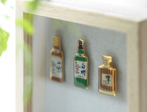 SET 3 HAKUSHU 12 17 YEAR YR PIN SUNTORY YAMAZAKI HIBIKI BOTTLE